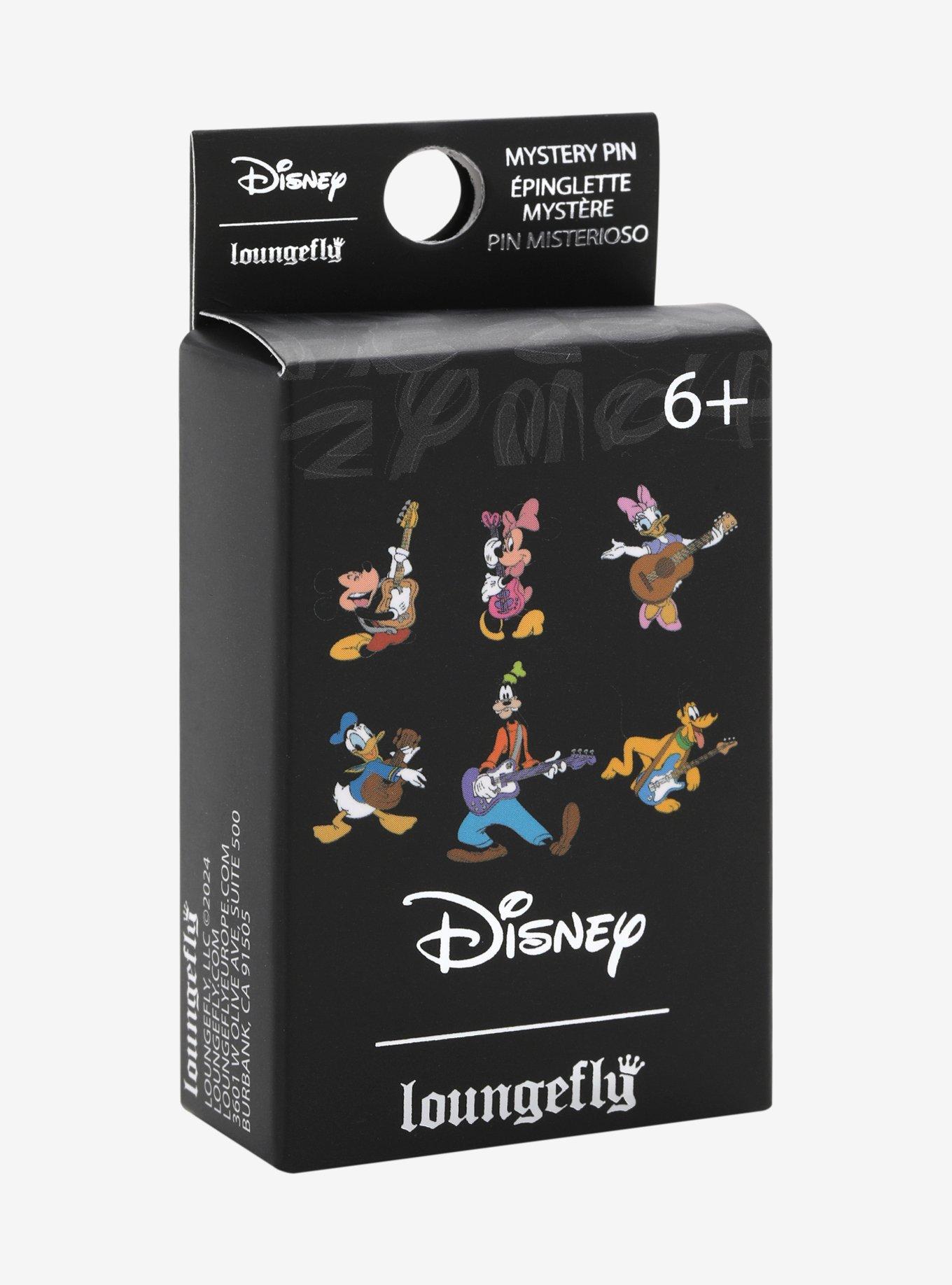 Loungefly Disney Mickey Mouse And Friends Guitar Blind Box Enamel Pin