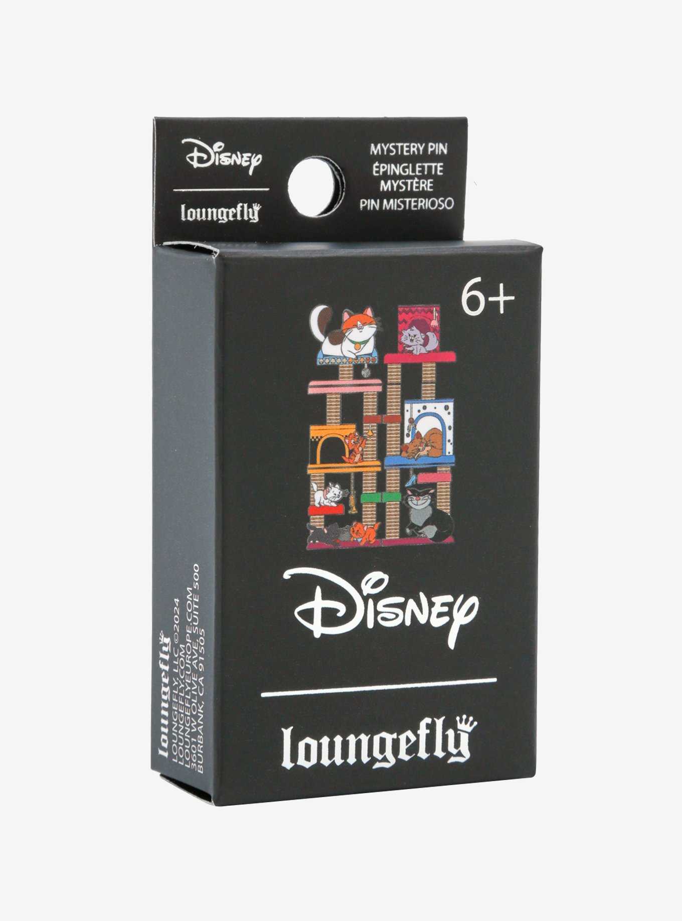 Loungefly Disney Cats Tower Blind Box Enamel Pin, , hi-res