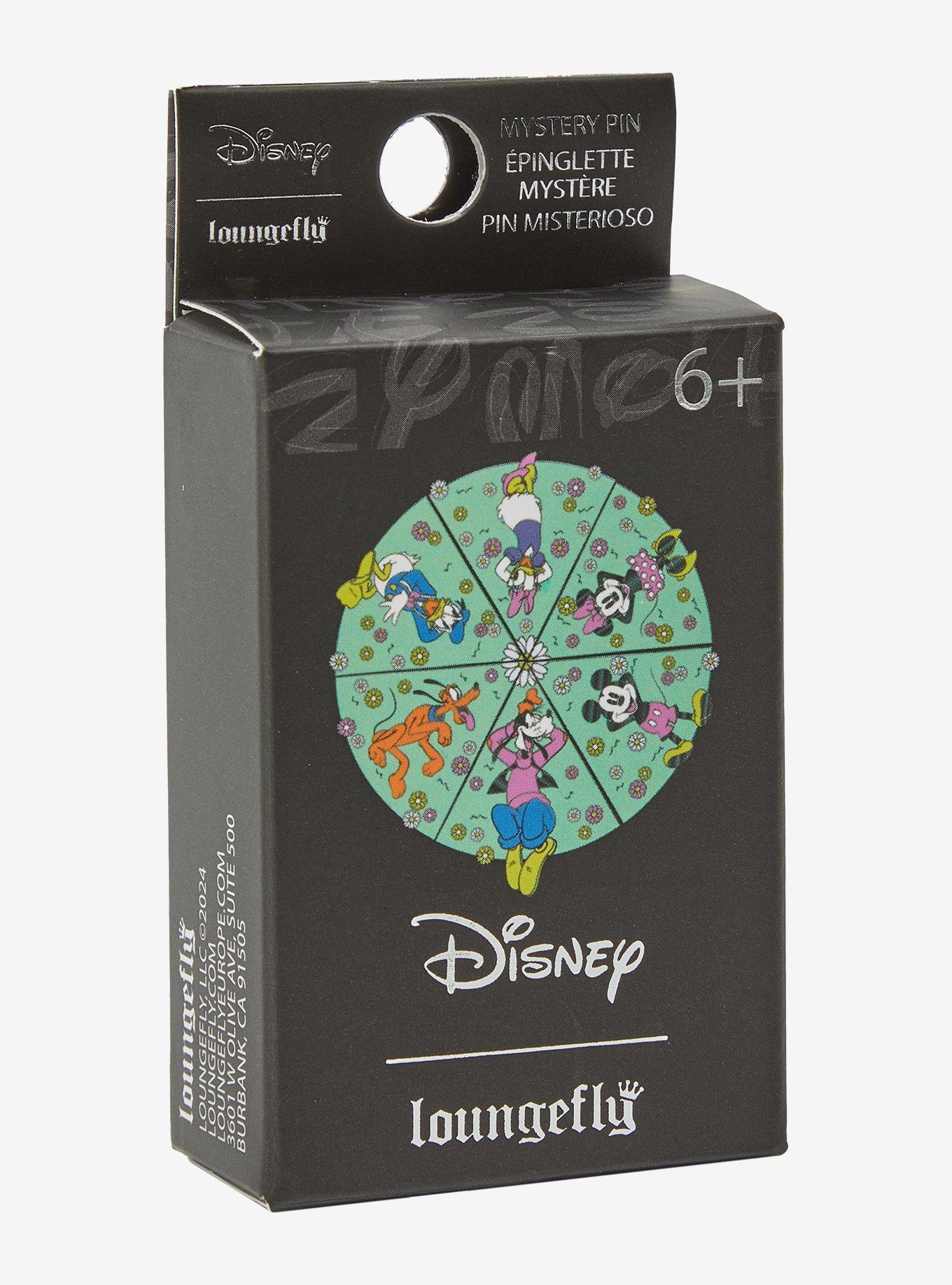 Loungefly Disney Mickey And Friends Flower Blind Box Enamel Pin, , alternate