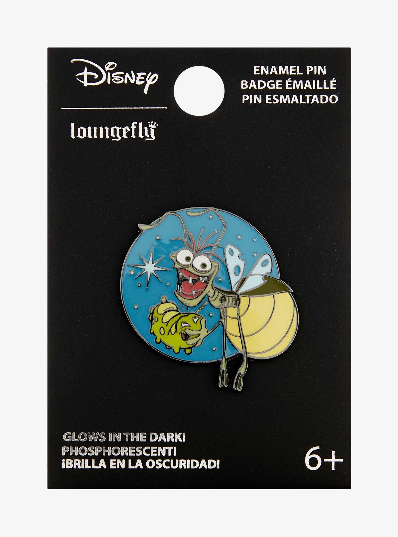 Loungefly The Princess And The Frog Ray Glow-In-The-Dark Enamel Pin, , hi-res