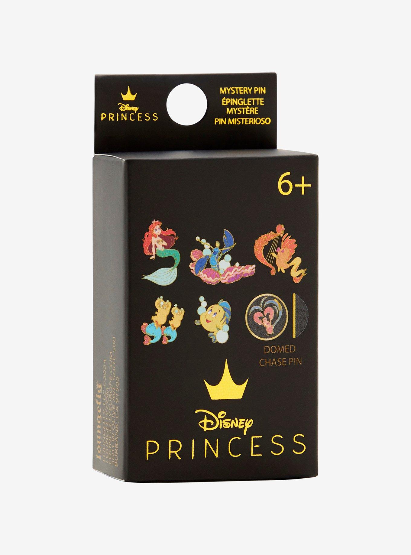 Loungefly Disney The Little Mermaid Characters Blind Box Enamel Pin, , alternate