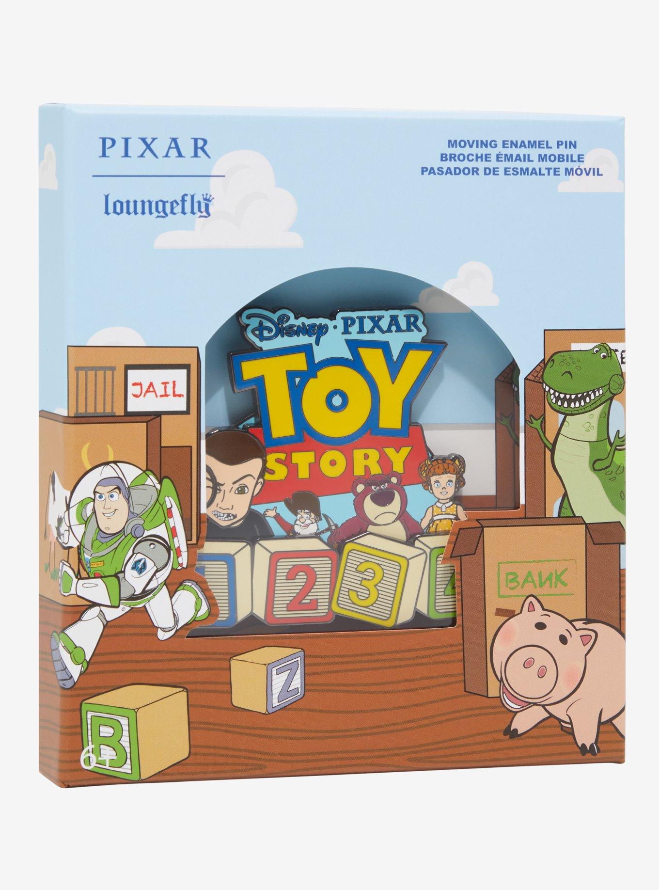Loungefly Disney Pixar Toy Story Villains 3 Inch Enamel Pin, , alternate