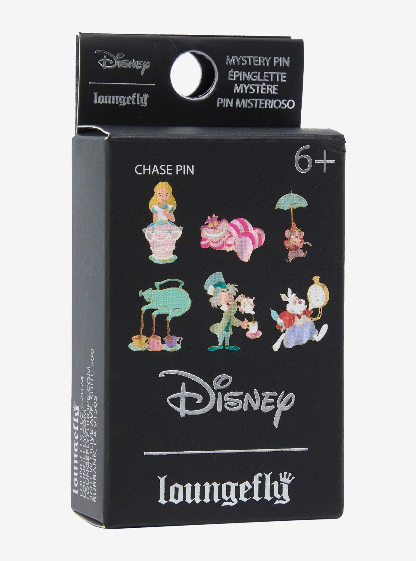 Loungefly Disney Alice In Wonderland Unbirthday Blind Box Enamel Pin Set, , alternate