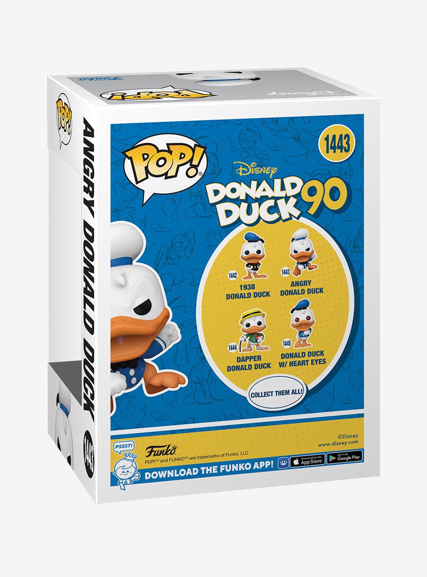 Funko Pop! Disney Donald Duck 90th Anniversary Angry Donald Duck Vinyl Figure, , alternate