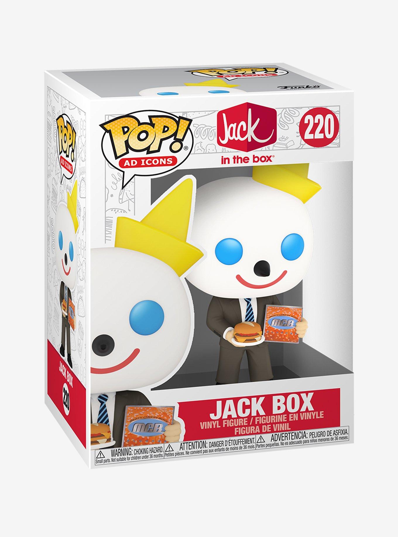 Funko Pop! Ad Icons Jack in the Box Jack Box Vinyl Figure