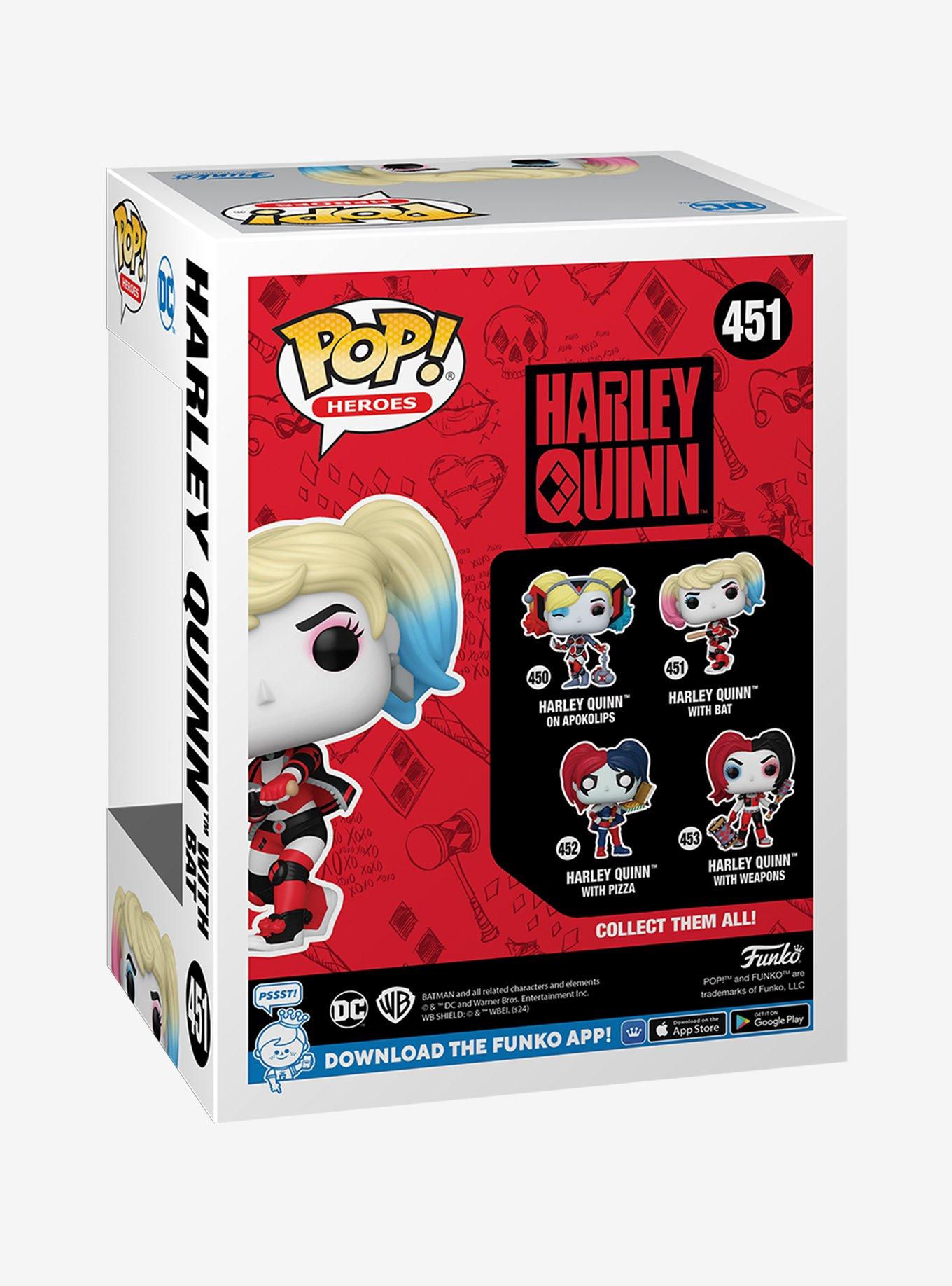 Funko Pop! Heroes DC Comics Harley Quinn with Bat Vinyl Figure