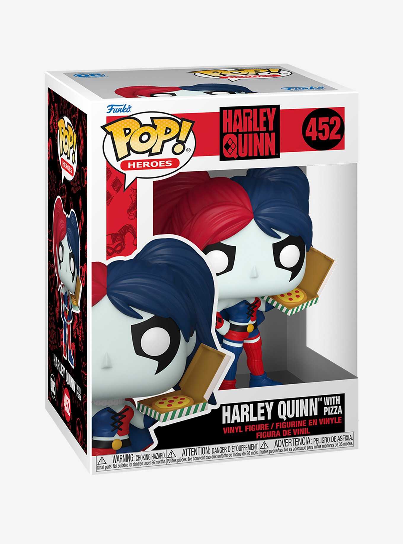 Funko Pop! Heroes DC Comics Harley Quinn with Pizza Vinyl Figure, , hi-res
