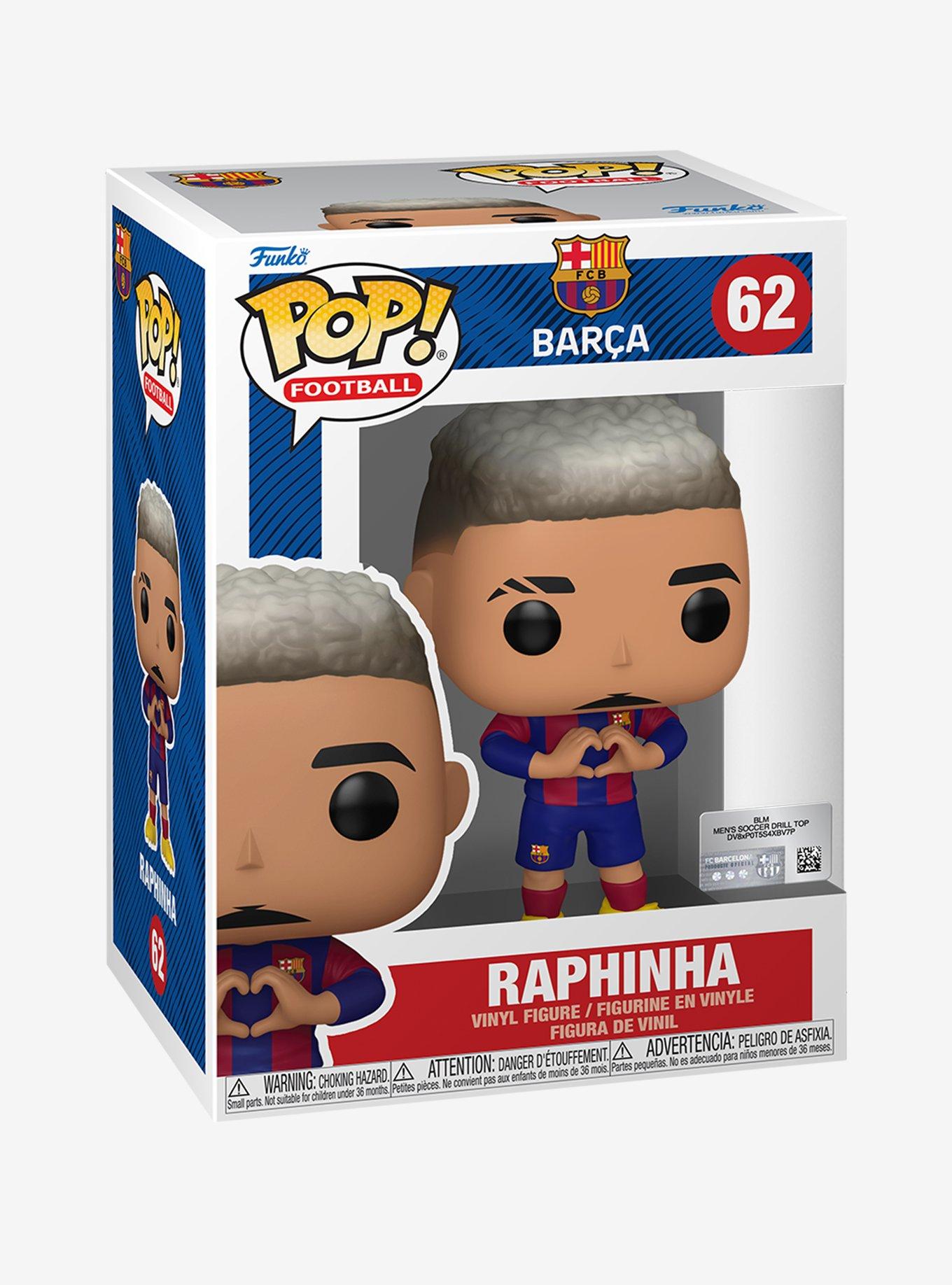 Funko Pop! Football F&uacute;tbol Club Barcelona Raphinha Vinyl Figure, , alternate