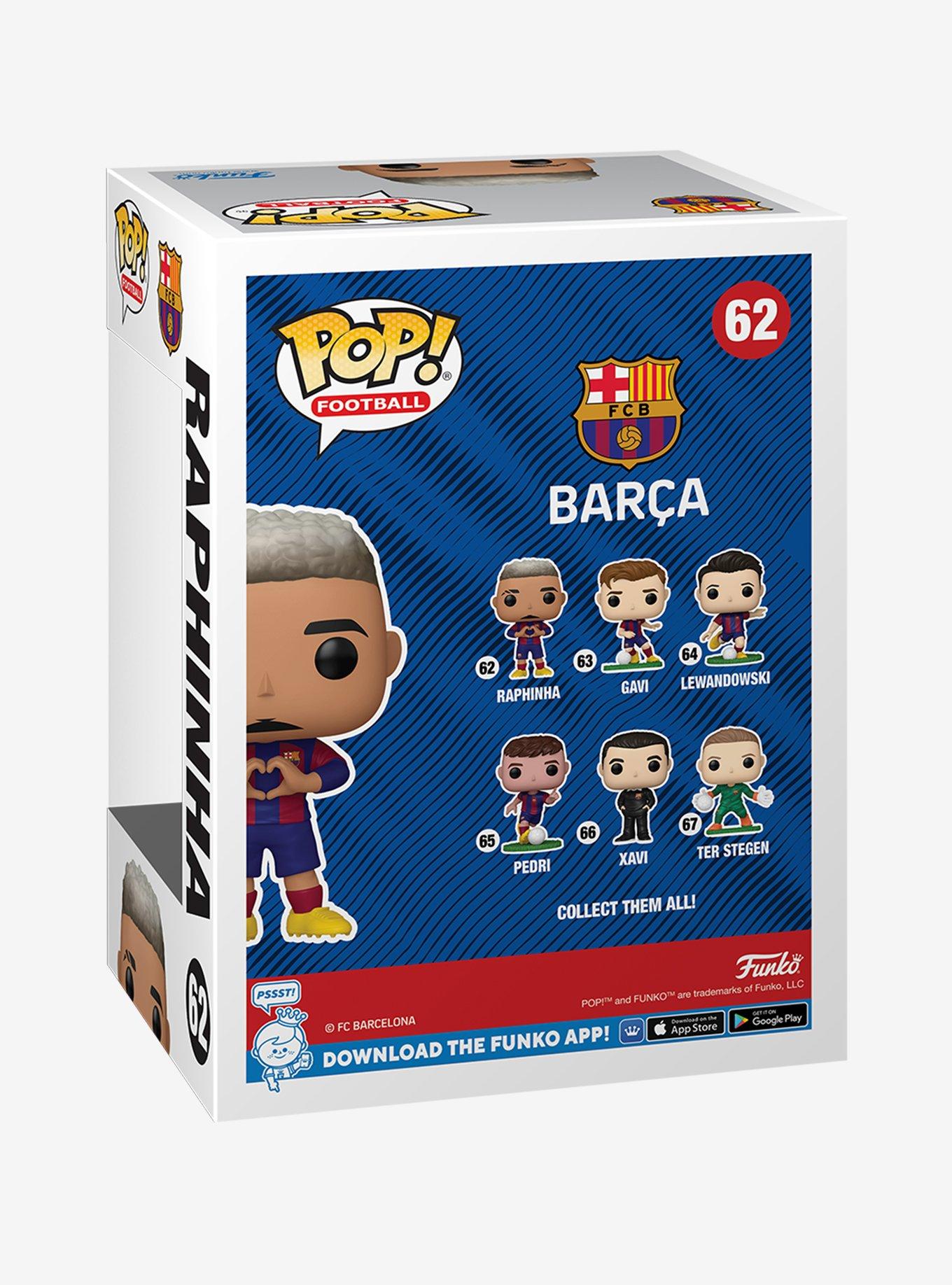 Funko Pop! Football F&uacute;tbol Club Barcelona Raphinha Vinyl Figure, , alternate