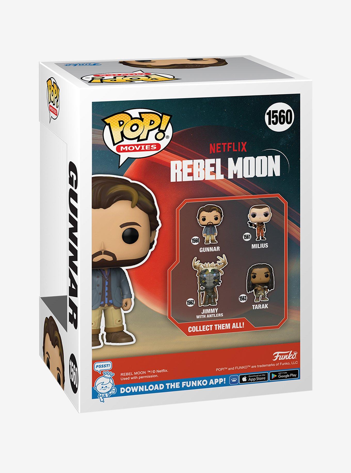Funko Pop! Movies Rebel Moon Gunnar Vinyl Figure, , alternate
