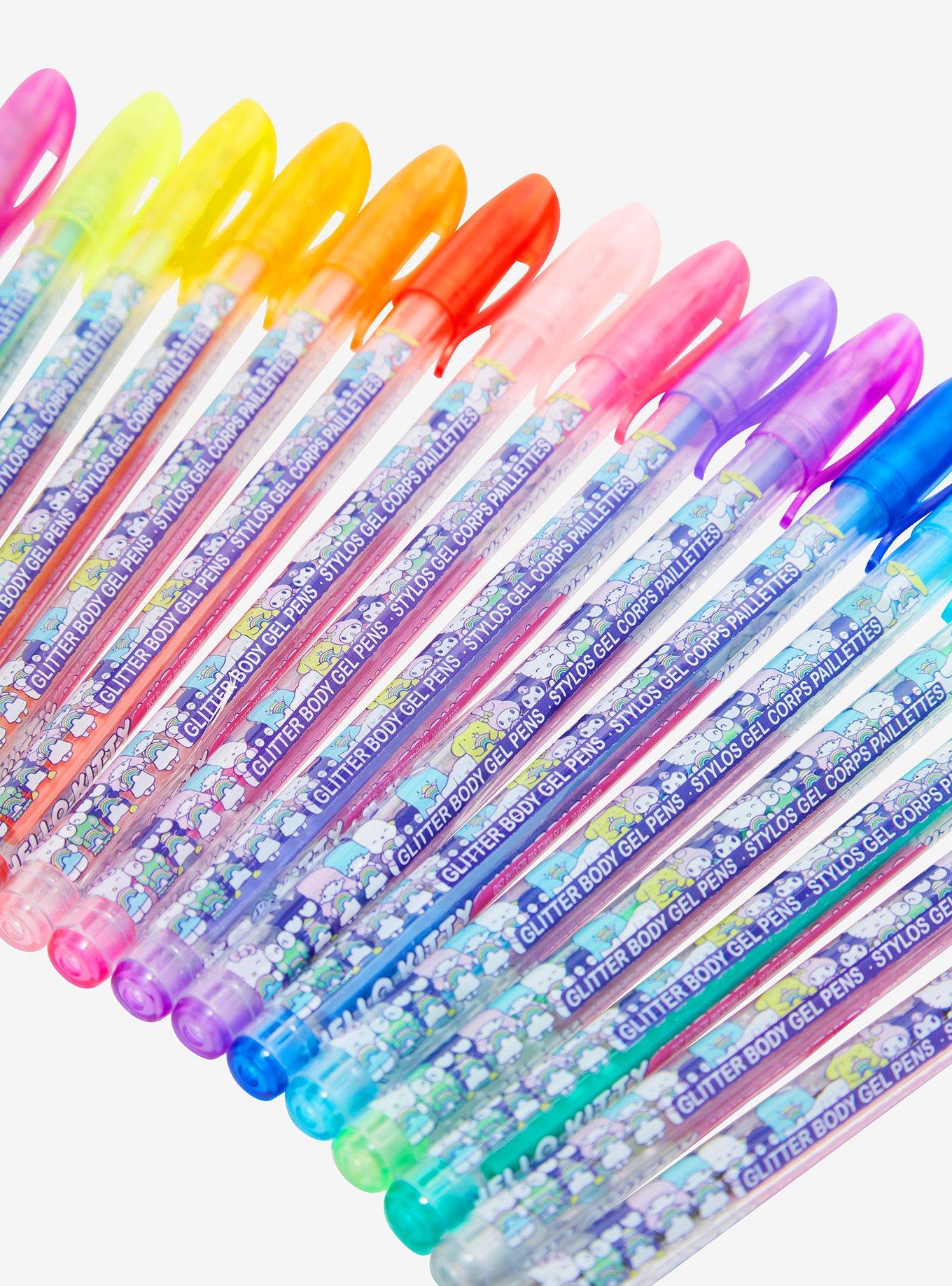 Hello Kitty And Friends Glitter Body Gel Pen Set, , alternate
