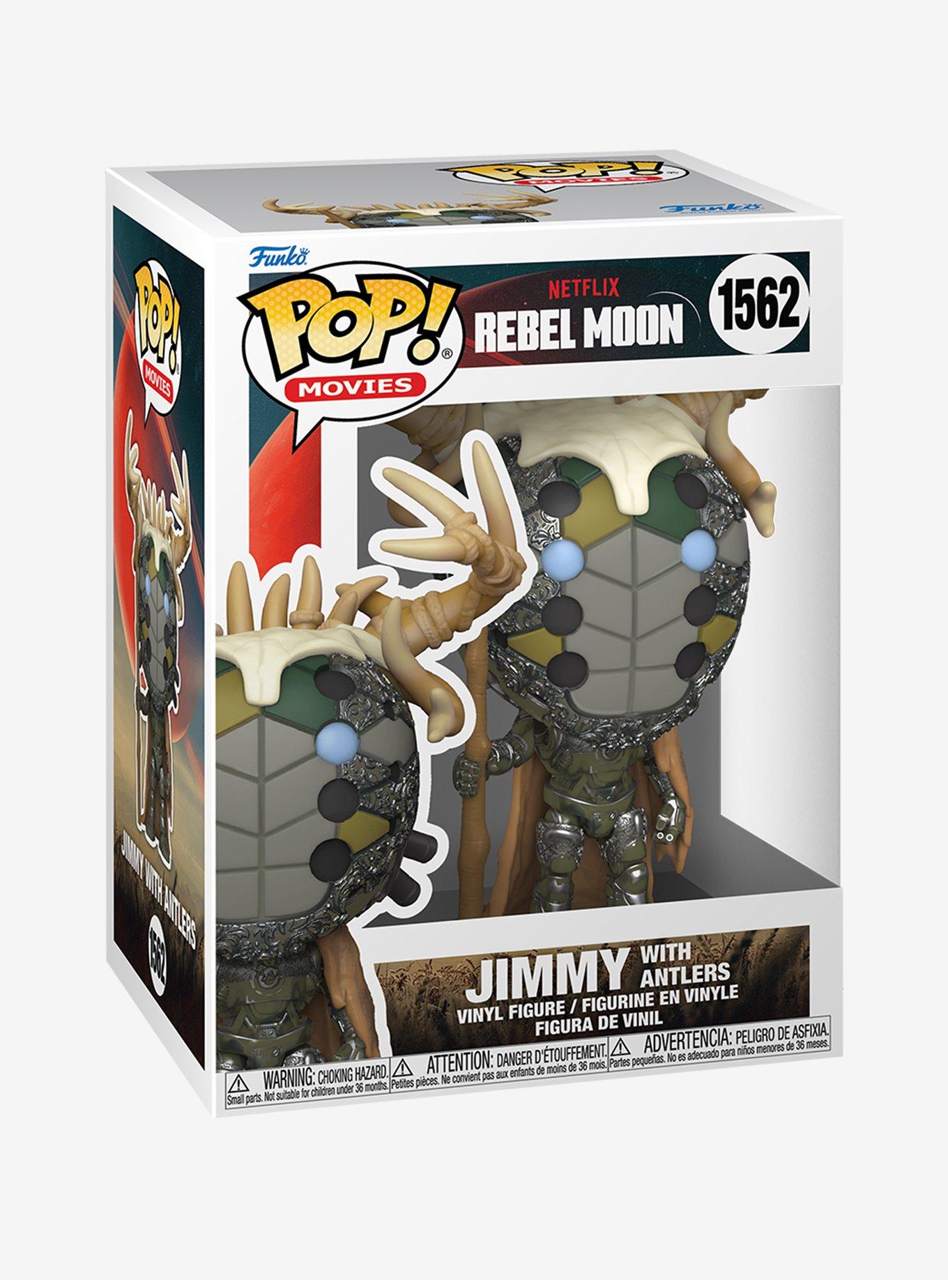 Funko Pop! Movies Rebel Moon Jimmy with Antlers Vinyl Figure, , alternate