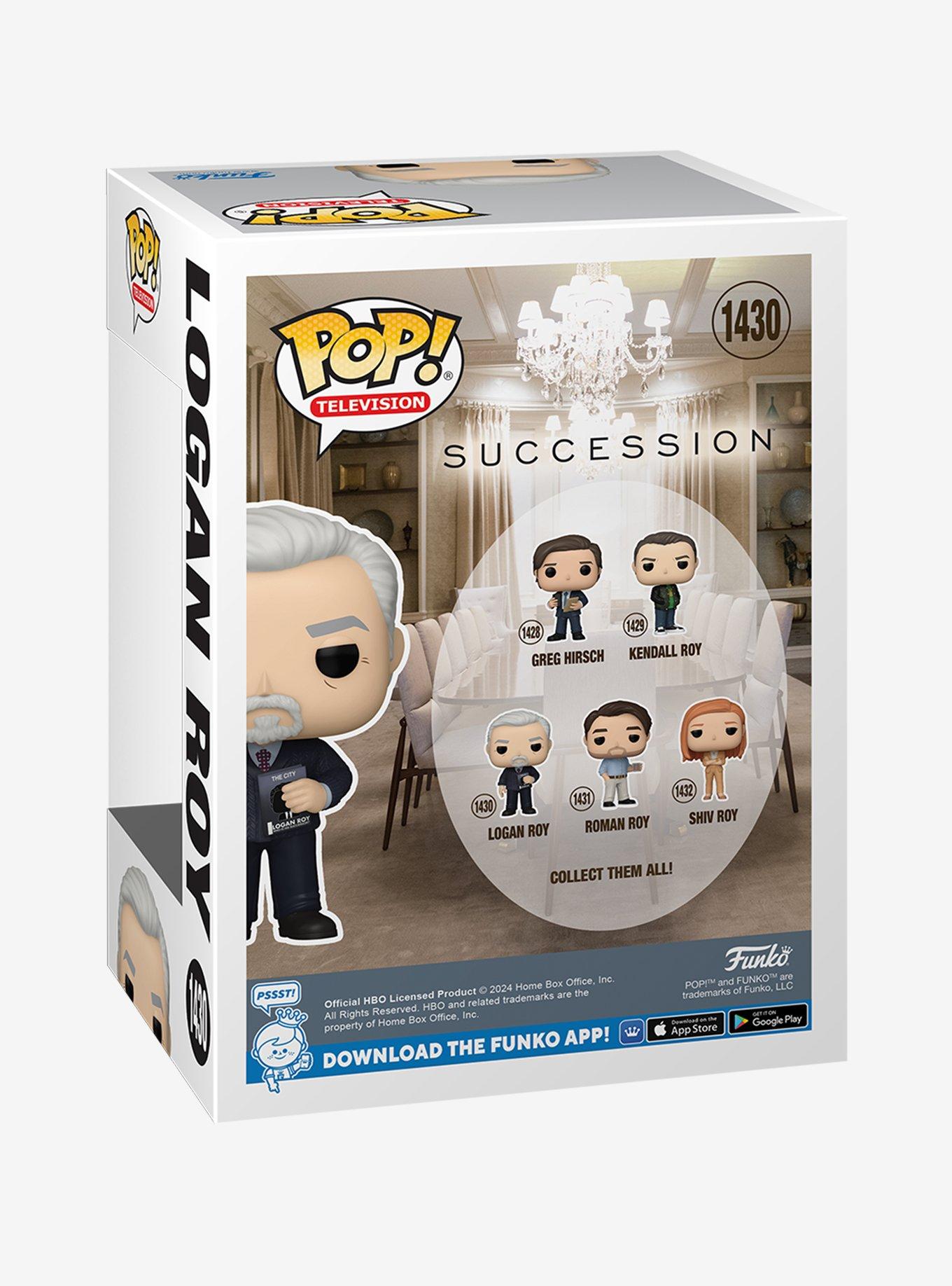 Funko Pop! Television Succession Logan Roy Vinyl Figure, , alternate