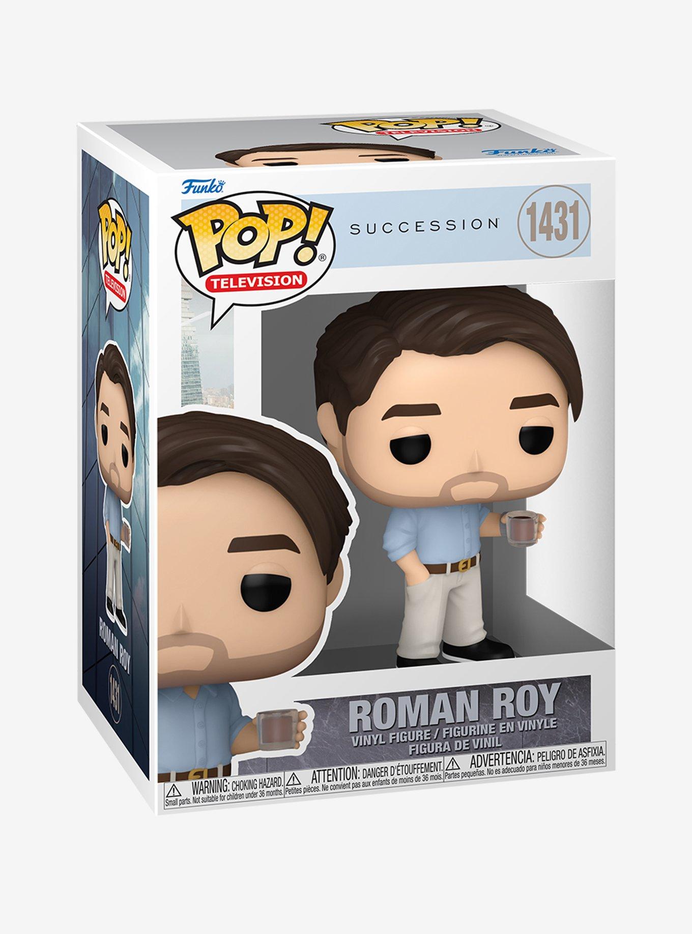 Funko Pop! Television Succession Roman Roy Vinyl Figure, , alternate