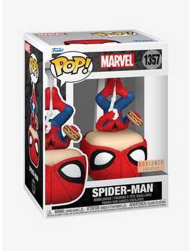 Funko Pop! Marvel Spider-Man Hanging Vinyl Figure — BoxLunch Exclusive, , hi-res
