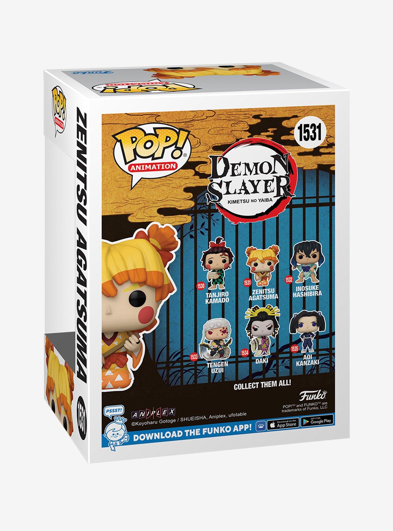 Funko Pop! Animation Demon Slayer: Kimetsu no Yaiba Zenitsu Agatsuma Vinyl Figure, , alternate