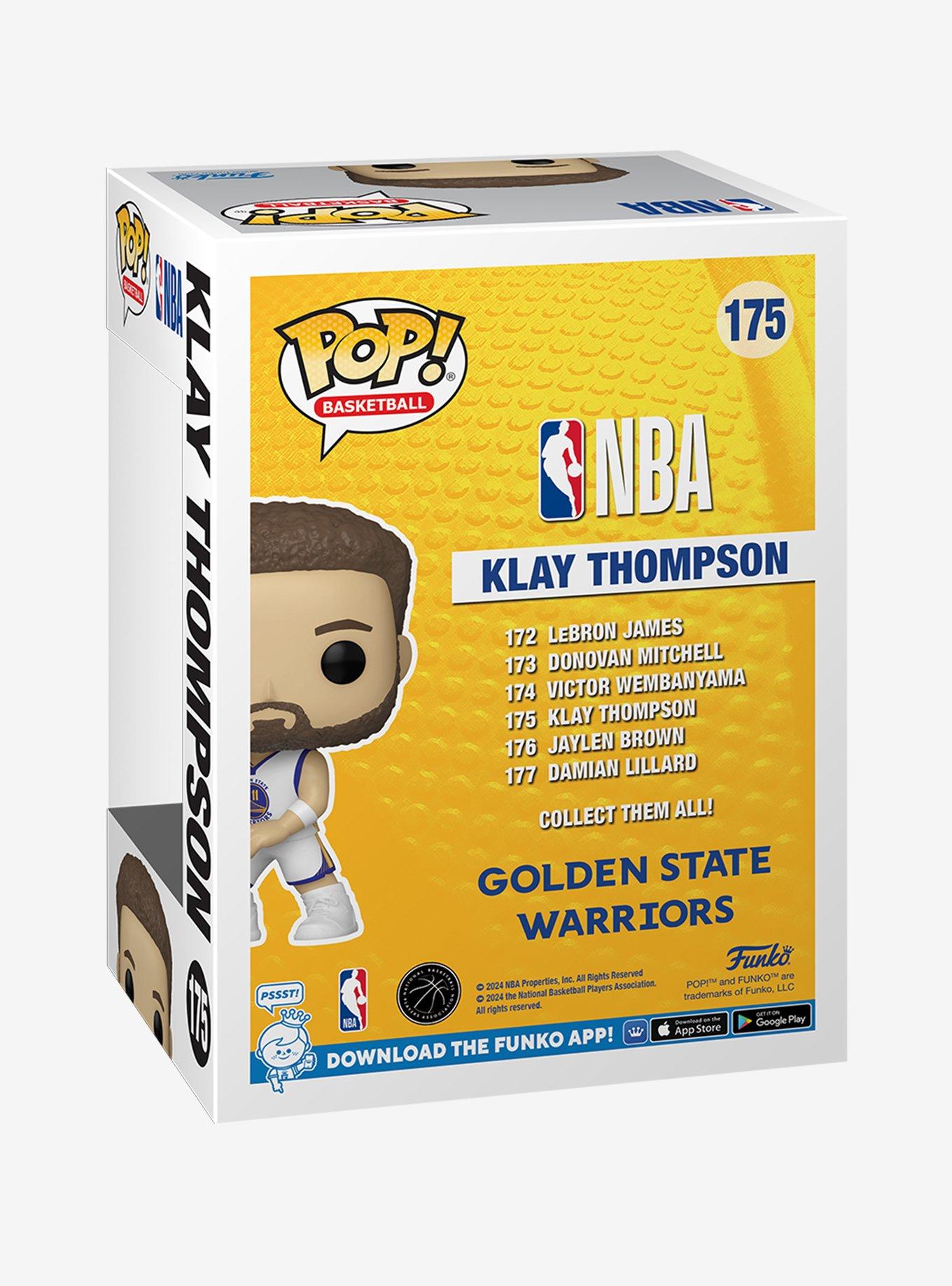Funko Pop! Basketball Golden State Warriors Klay Thompson Vinyl Figure, , alternate