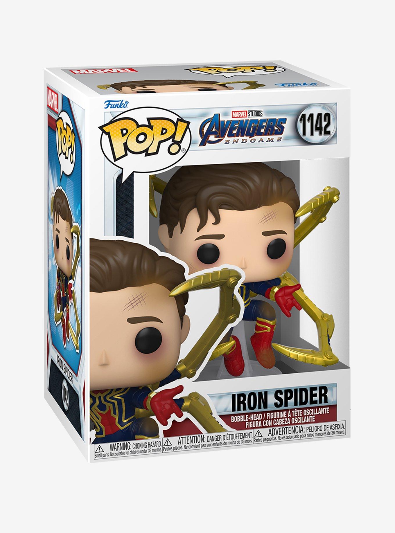 Funko Pop! Marvel Avengers: Endgame Iron Spider Bobble-Head Vinyl Figure, , alternate