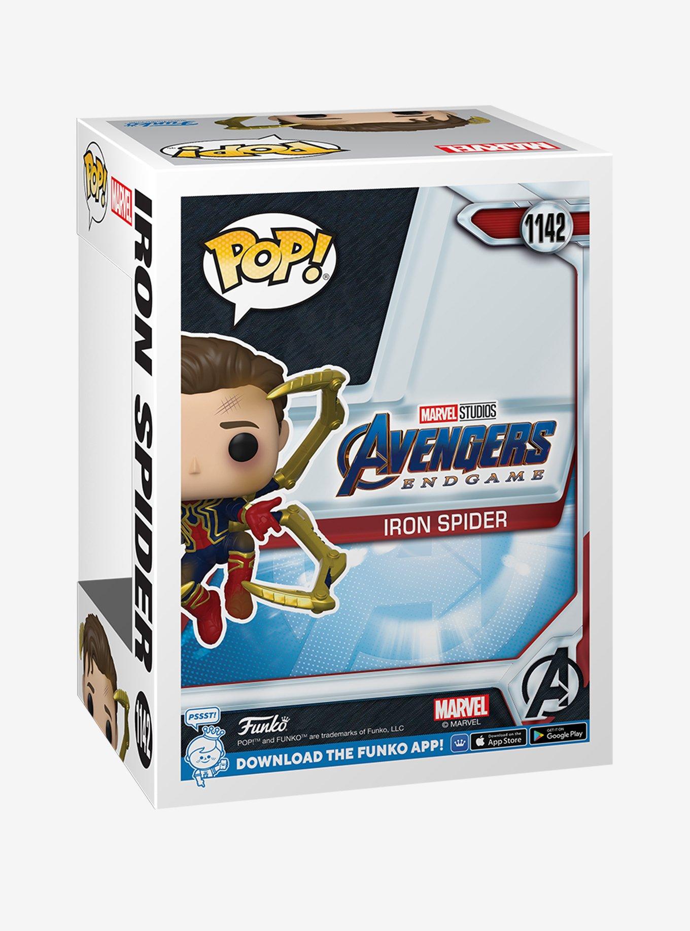 Funko Pop! Marvel Avengers: Endgame Iron Spider Bobble-Head Vinyl Figure, , alternate