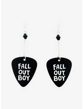 Fall Out Boy Guitar Pick Drop Earrings, , hi-res