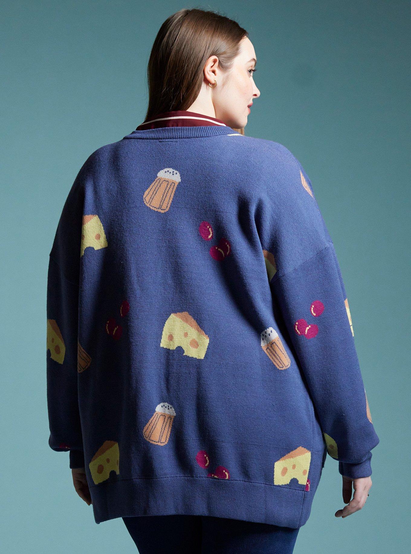 Her Universe Disney Pixar Ratatouille Food Cardigan Plus Size, MULTI, alternate