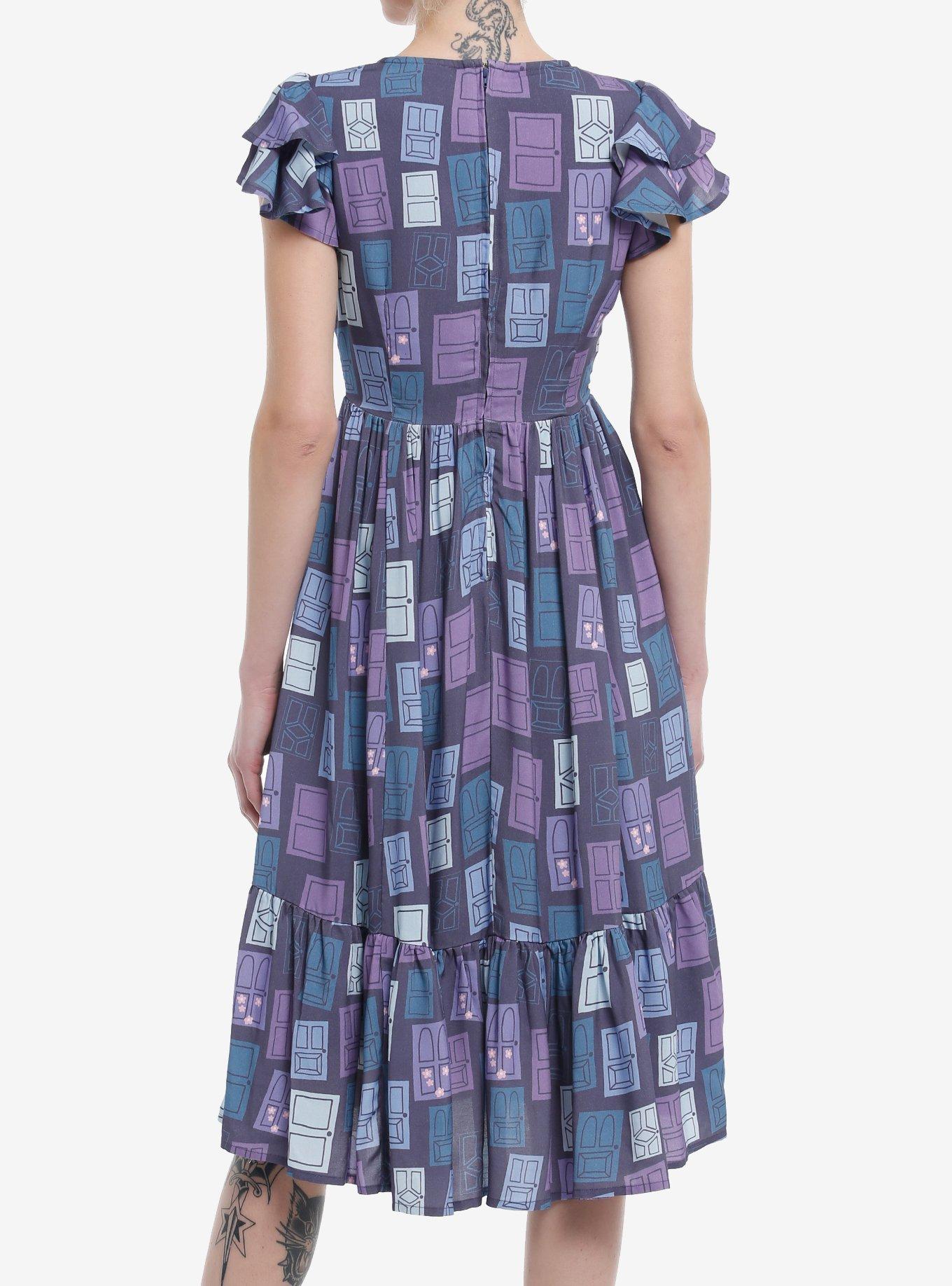 Her Universe Disney Pixar Monsters, Inc. Doors Ruffle Dress, MULTI, alternate