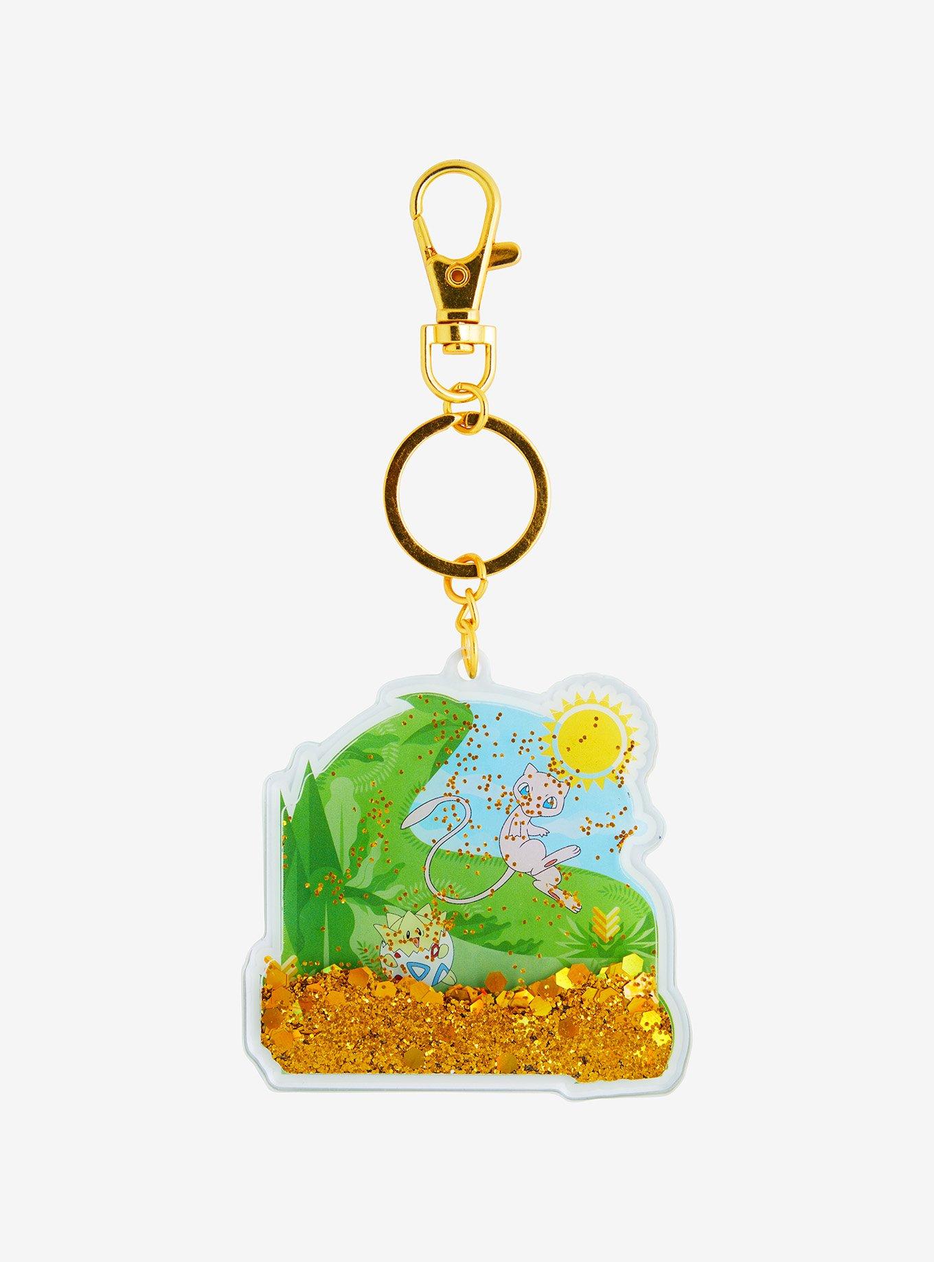 Pokémon Field Glitter Shaker Acrylic Keychain - BoxLunch Exclusive, , hi-res