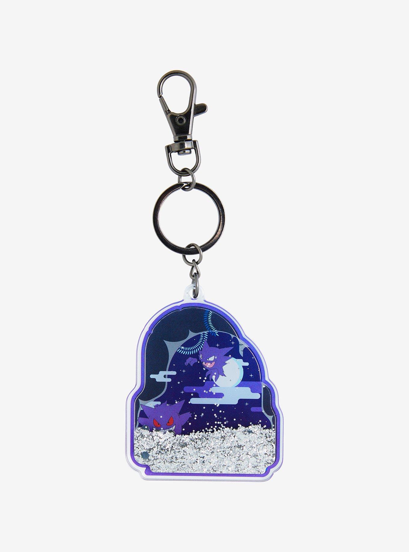 Pok&eacute;mon Night Sky Glitter Shaker Acrylic Keychain - BoxLunch Exclusive, , alternate