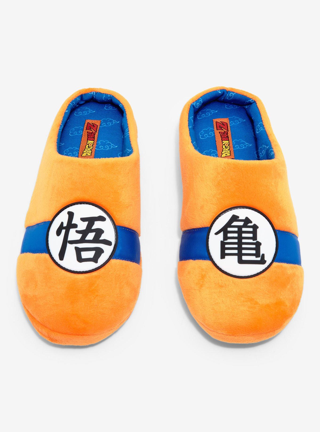 Dragon Ball Z Goku Symbol Slippers, ORANGE, alternate
