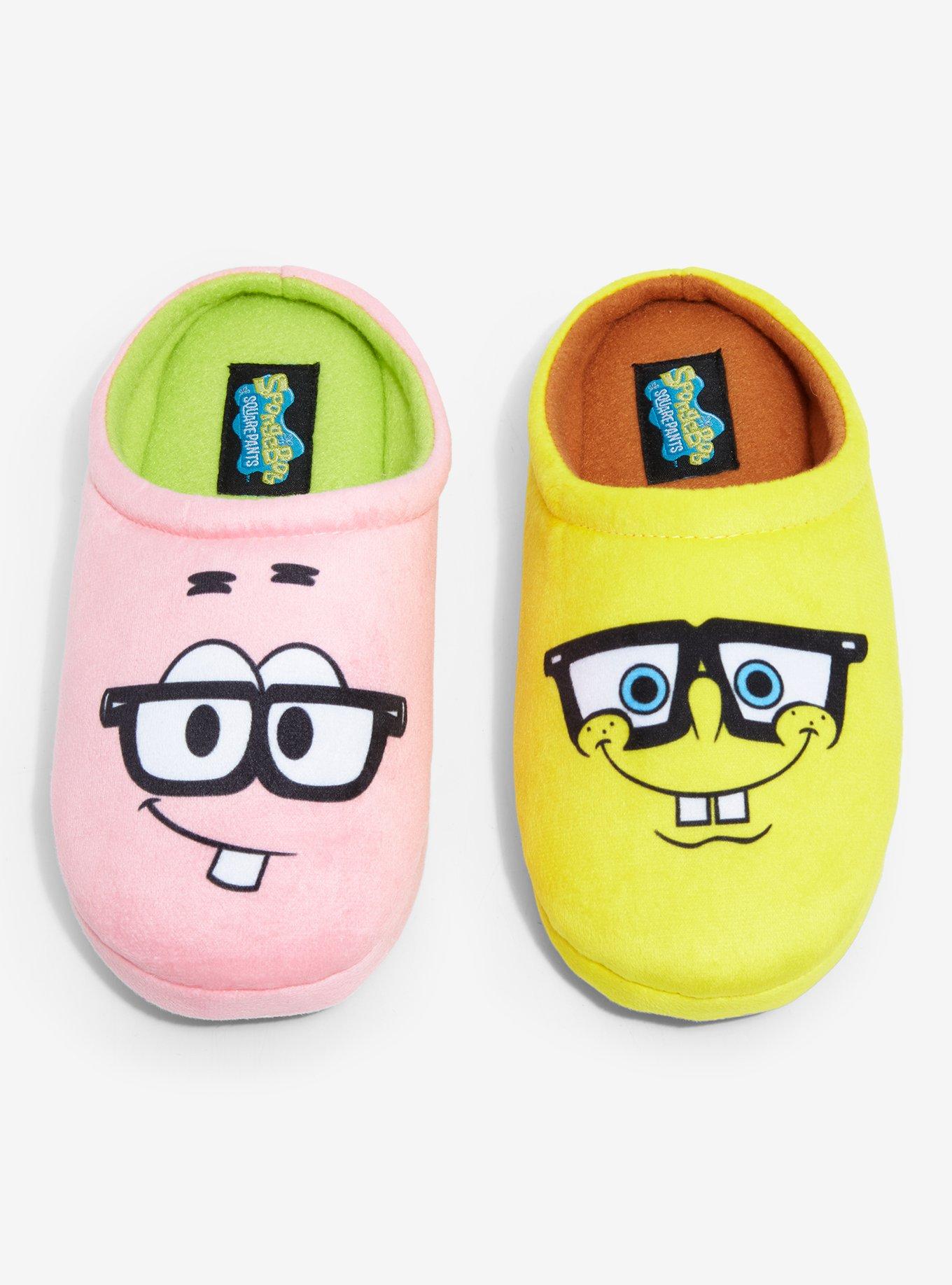 SpongeBob SquarePants Patrick & SpongeBob Slippers, PINK, alternate