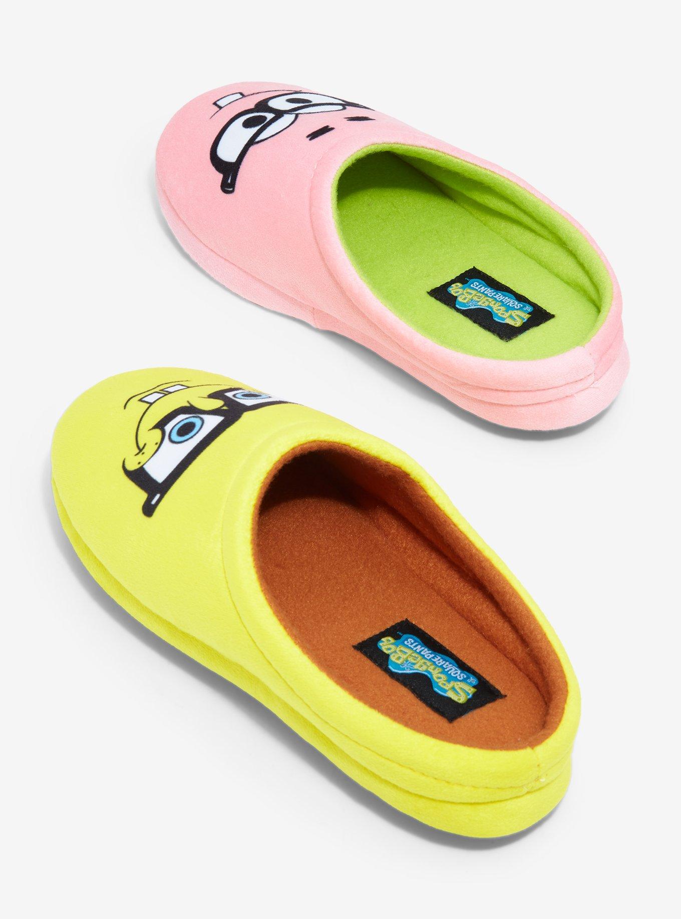 SpongeBob SquarePants Patrick & SpongeBob Slippers, PINK, alternate