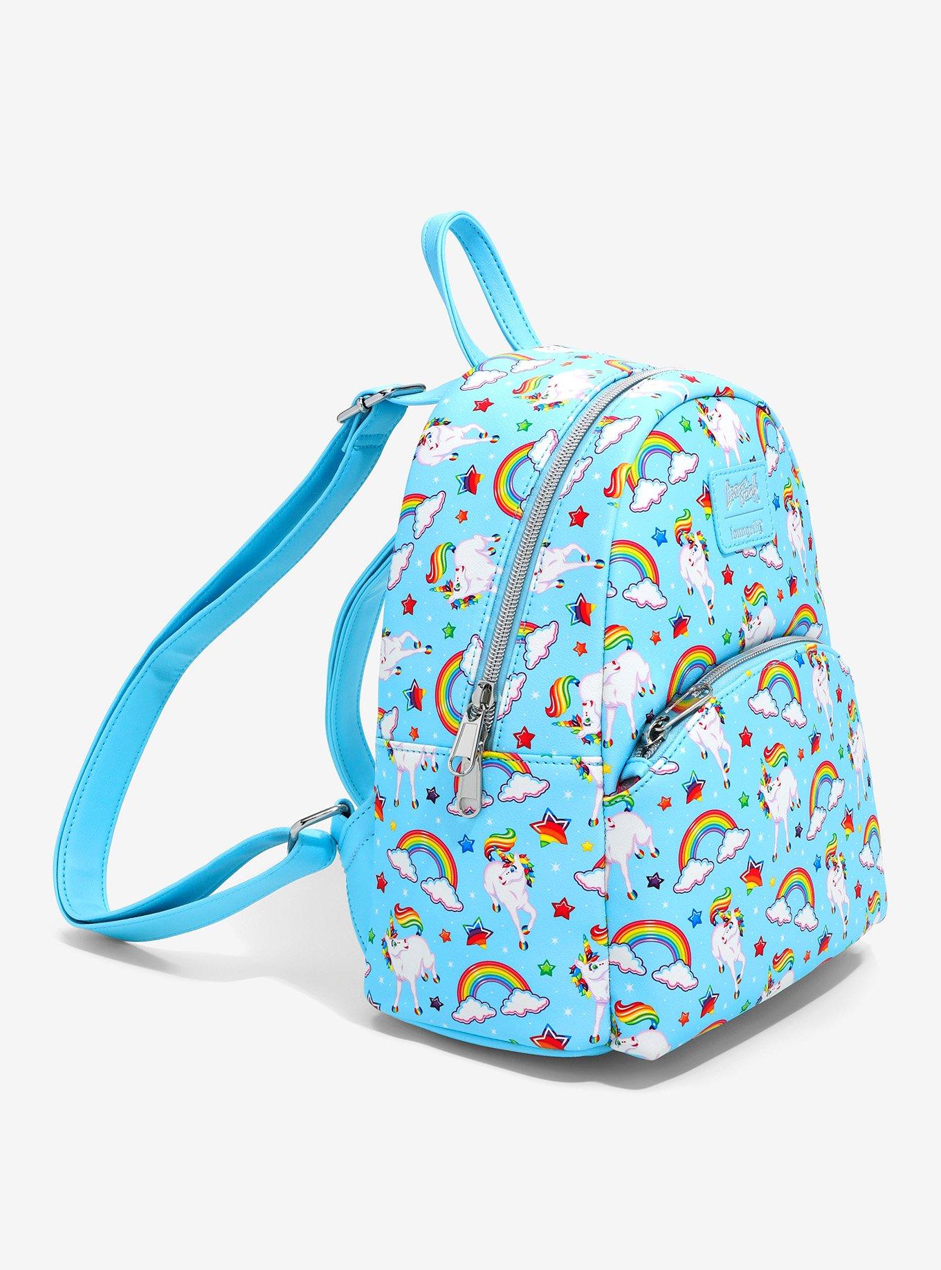 Loungefly Lisa Frank Markie Allover Print Mini Backpack, , alternate