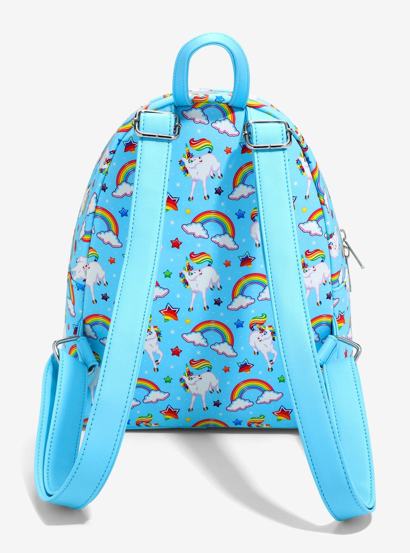 Loungefly Lisa Frank Markie Allover Print Mini Backpack, , alternate