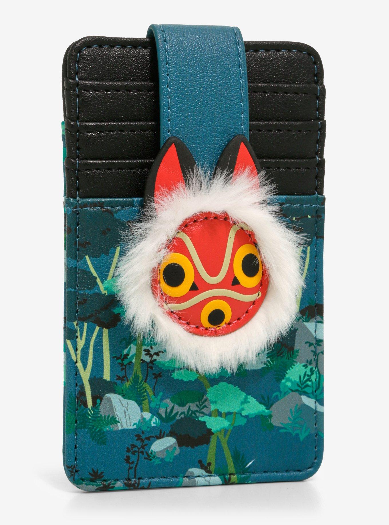 Her Universe Studio Ghibli® Princess Mononoke Fuzzy Mask Cardholder, , hi-res