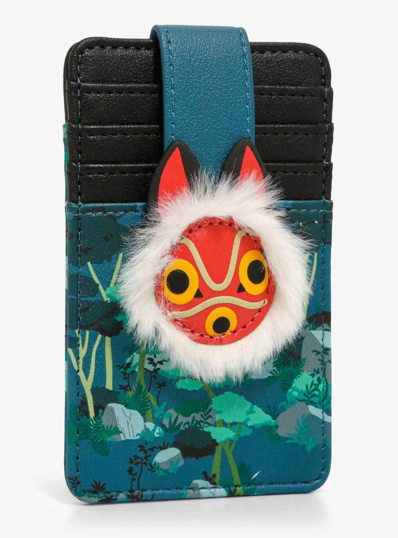 Her Universe Studio Ghibli&reg; Princess Mononoke Fuzzy Mask Cardholder, , hi-res