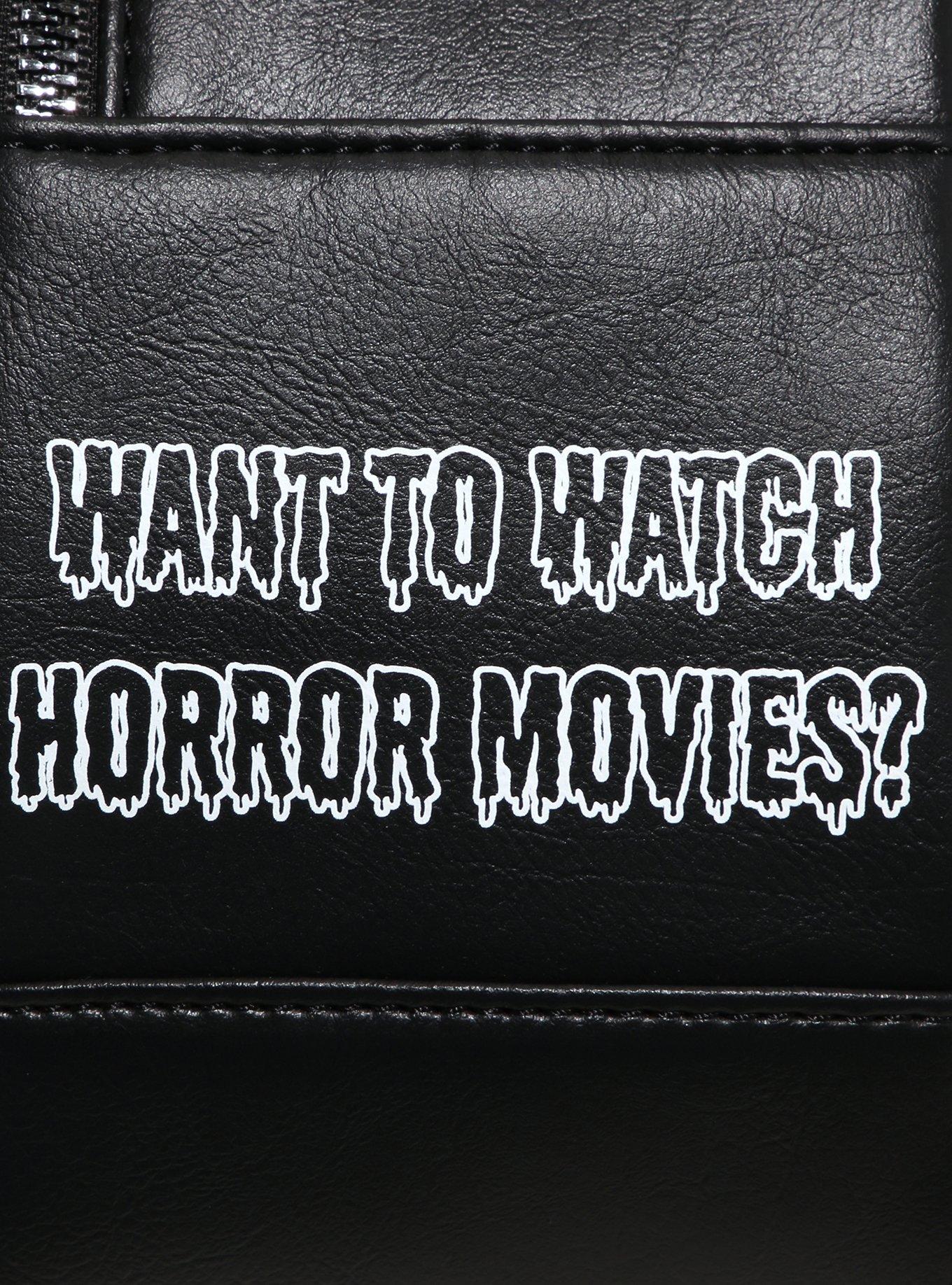 Ghost Face Mask Glow-In-The-Dark Mini Backpack, , alternate