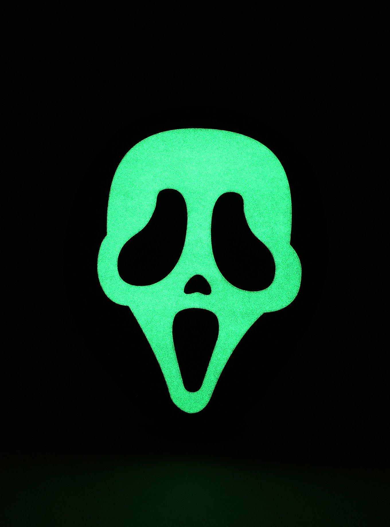 Ghost Face Glow-In-The-Dark Coin Purse, , hi-res