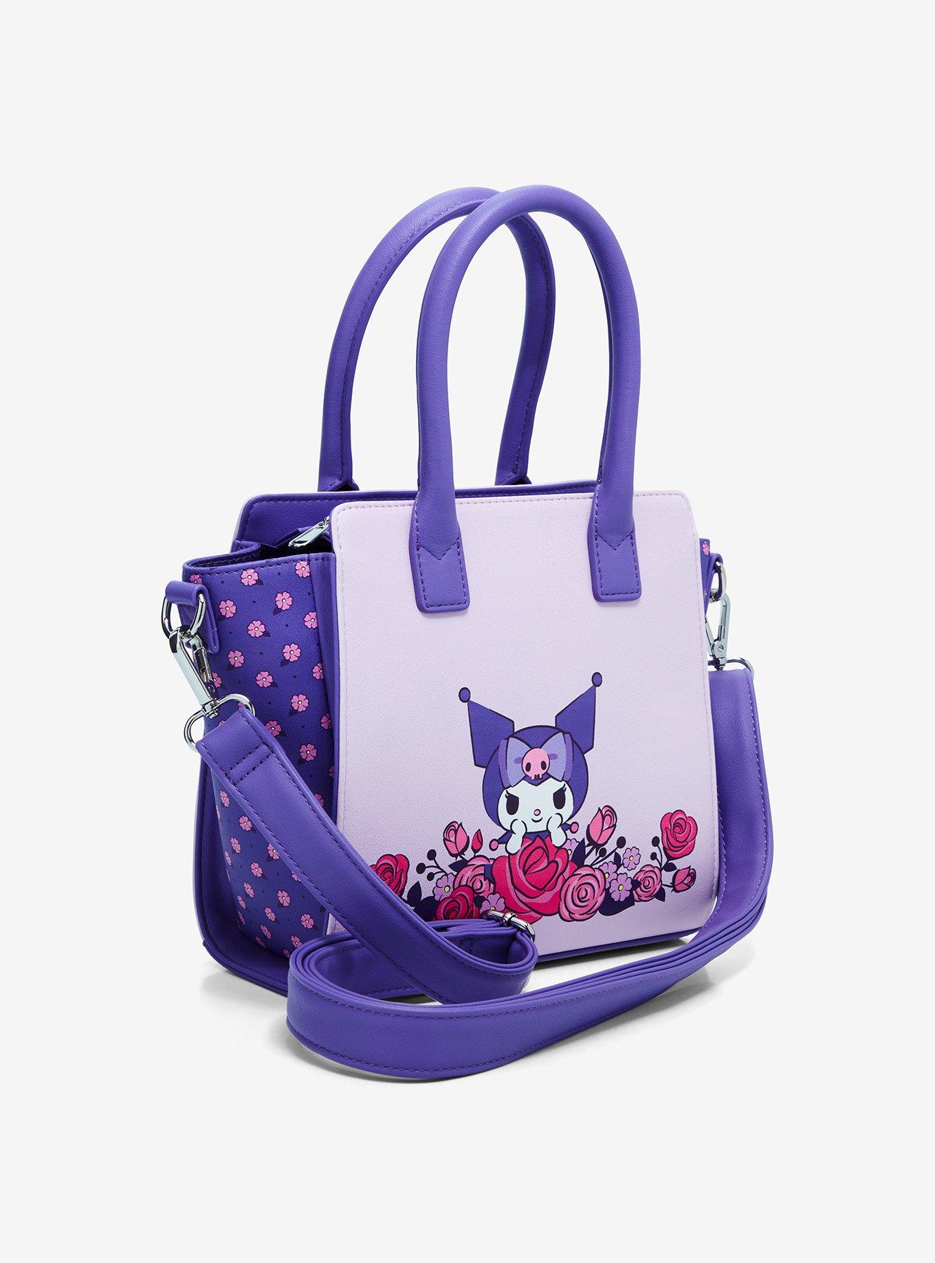 Loungefly Kuromi Roses Mini Satchel Bag, , alternate