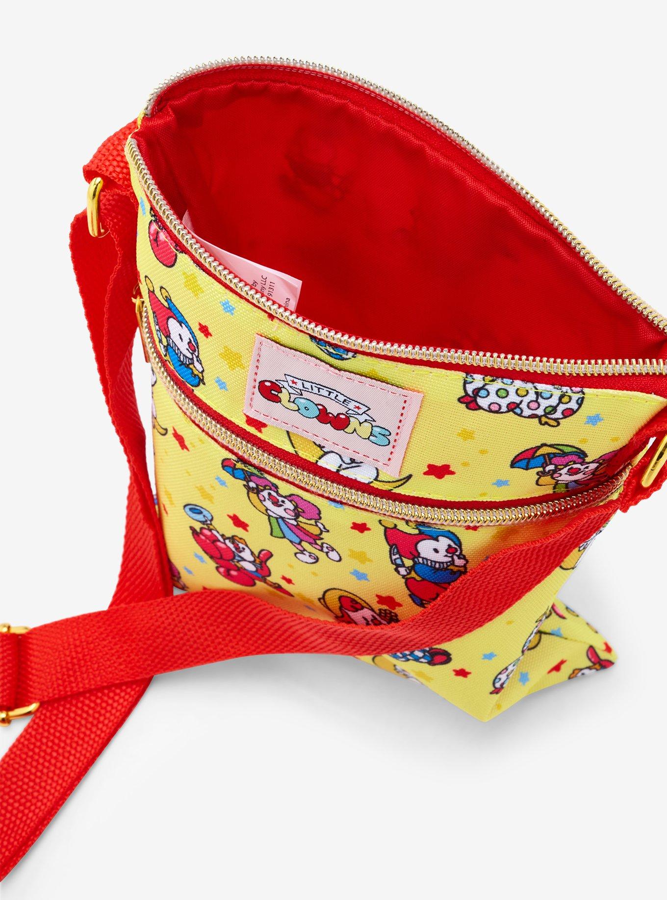 Little Clowns Passport Crossbody Bag, , alternate