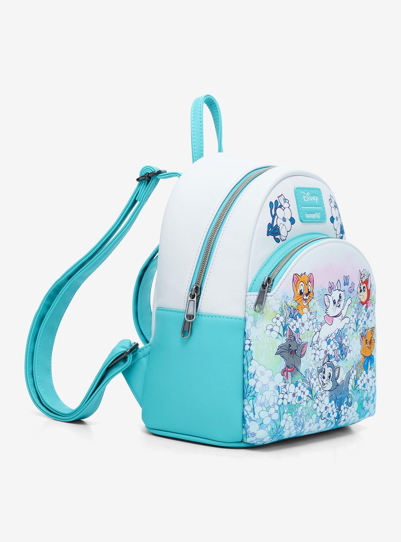Loungefly Disney Cats Flower Field Mini Backpack