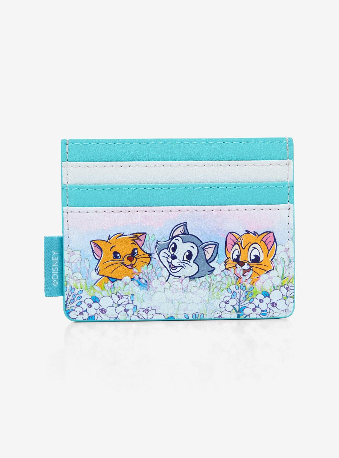 Loungefly Disney Cats Flower Field Cardholder, , alternate