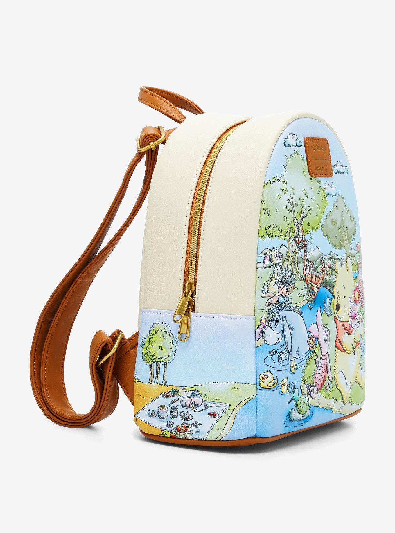 Loungefly Disney Winnie The Pooh Spring Scene Mini Backpack, , hi-res