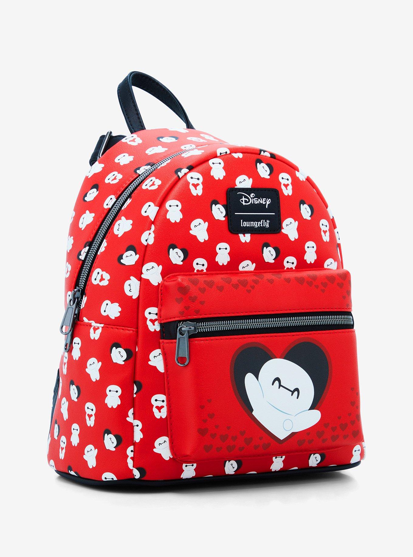 Loungefly Disney Big Hero 6 Baymax Allover Print Mini Backpack, , hi-res