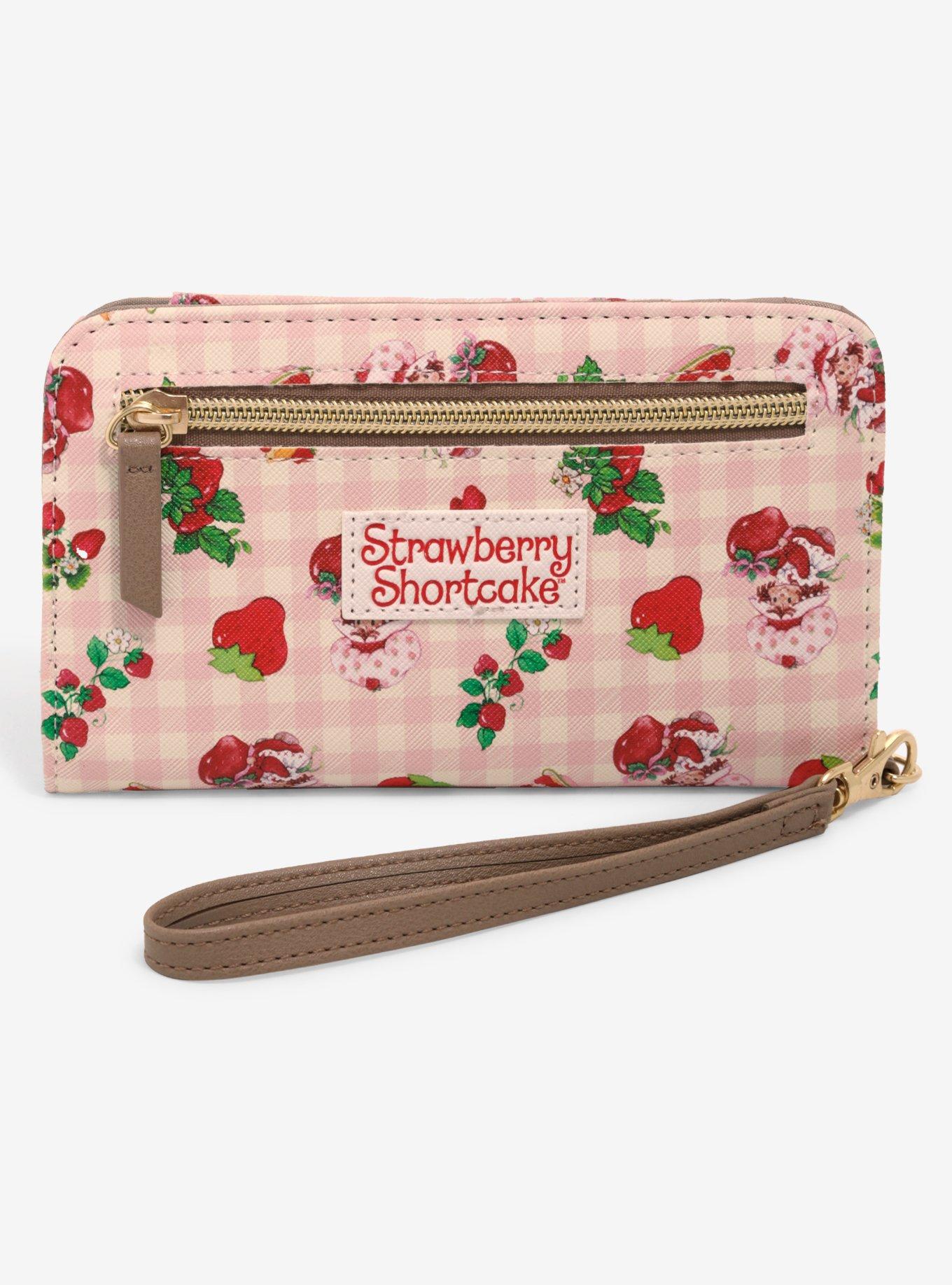 Strawberry Shortcake Gingham Tech Wallet, , alternate