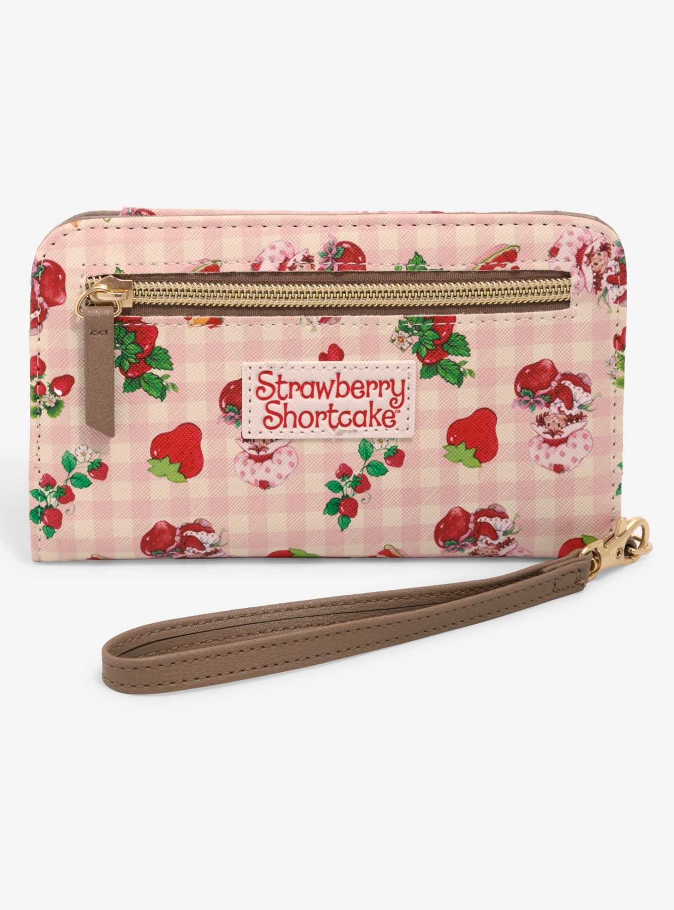 Strawberry Shortcake Gingham Tech Wallet, , hi-res