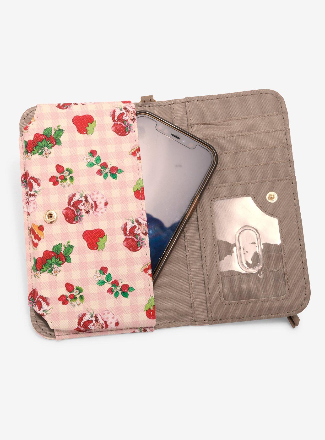 Strawberry Shortcake Gingham Tech Wallet, , alternate