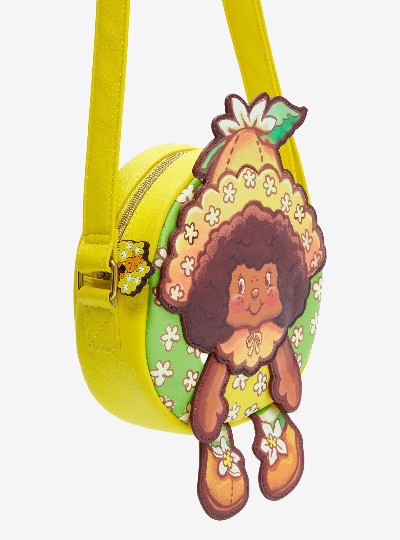 Loungefly Strawberry Shortcake Orange Blossom Figural Crossbody Bag, , alternate