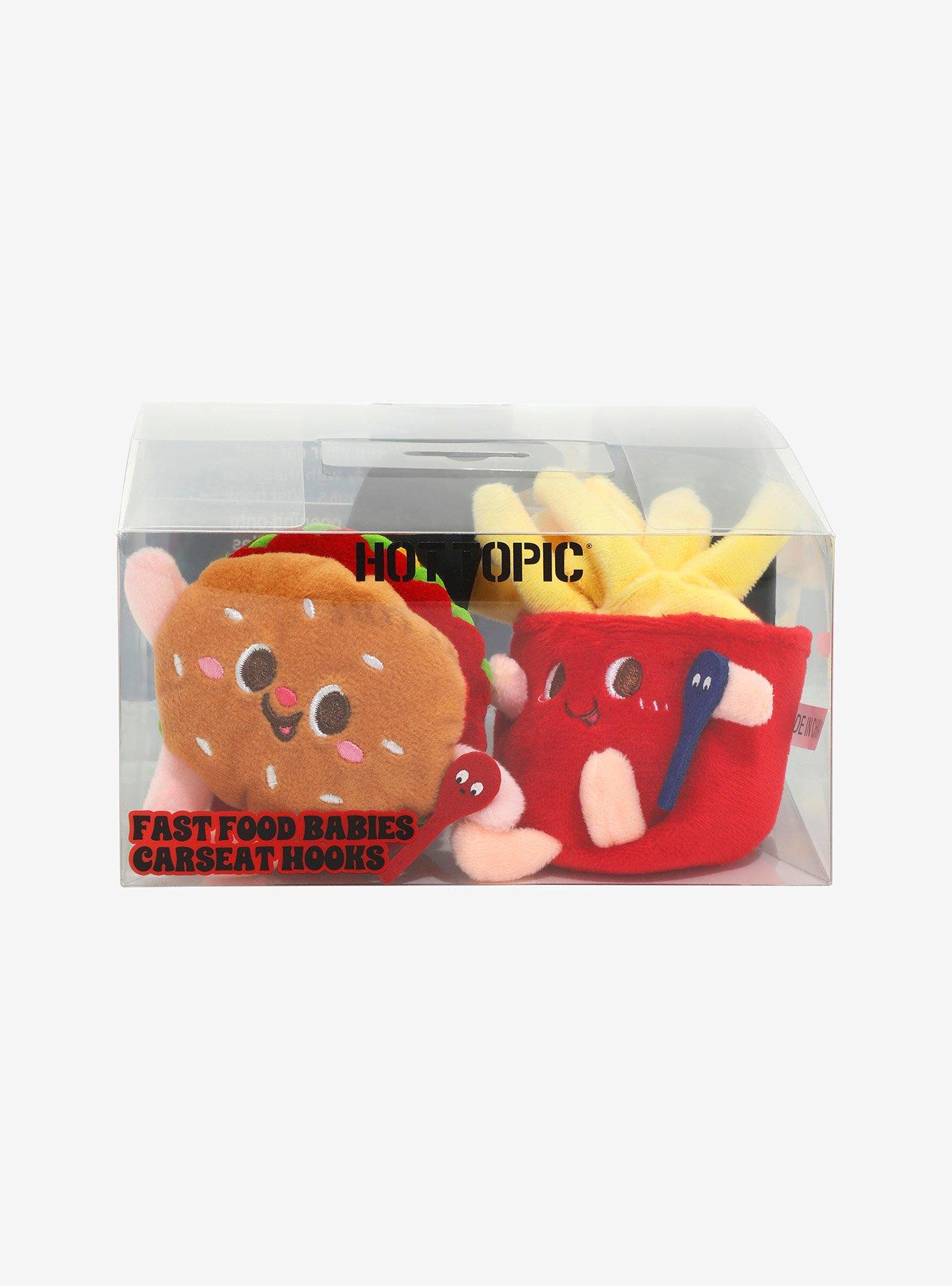 Fast Food Plush Car Seat Hook Set, , alternate