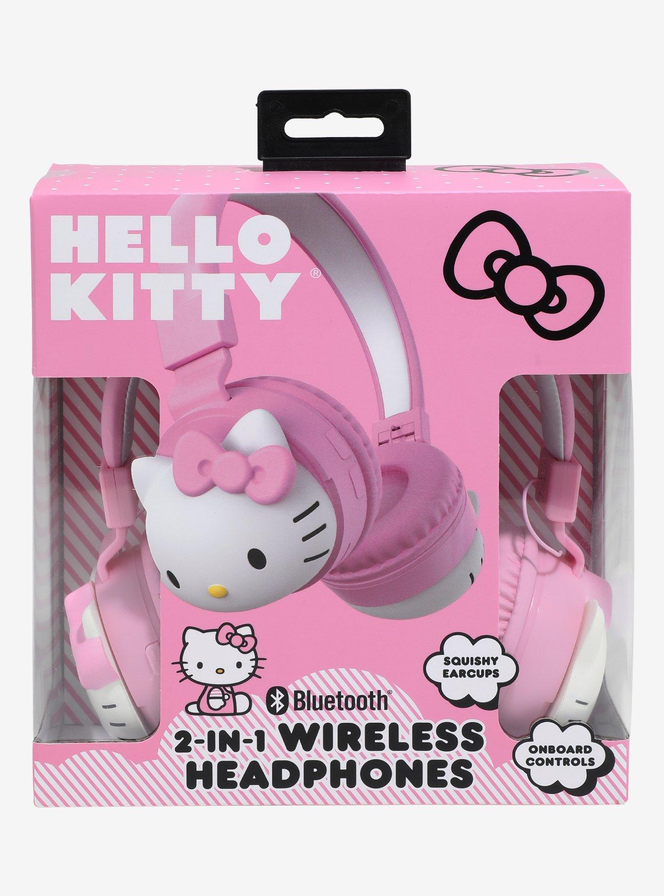 Hello Kitty Face Wireless Headphones, , alternate