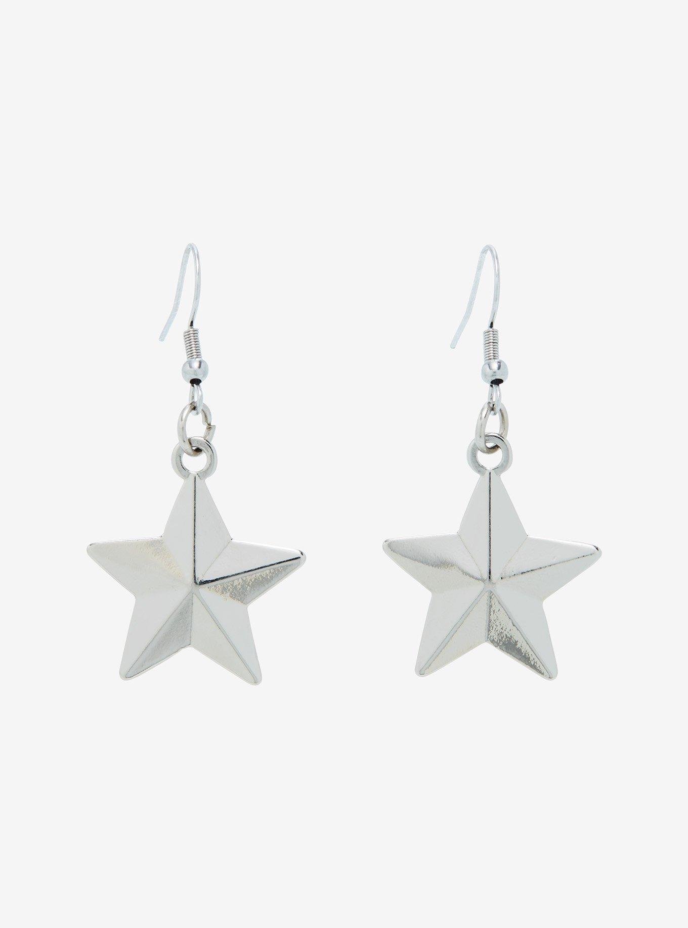 Rock Rebel Star Earrings, , hi-res